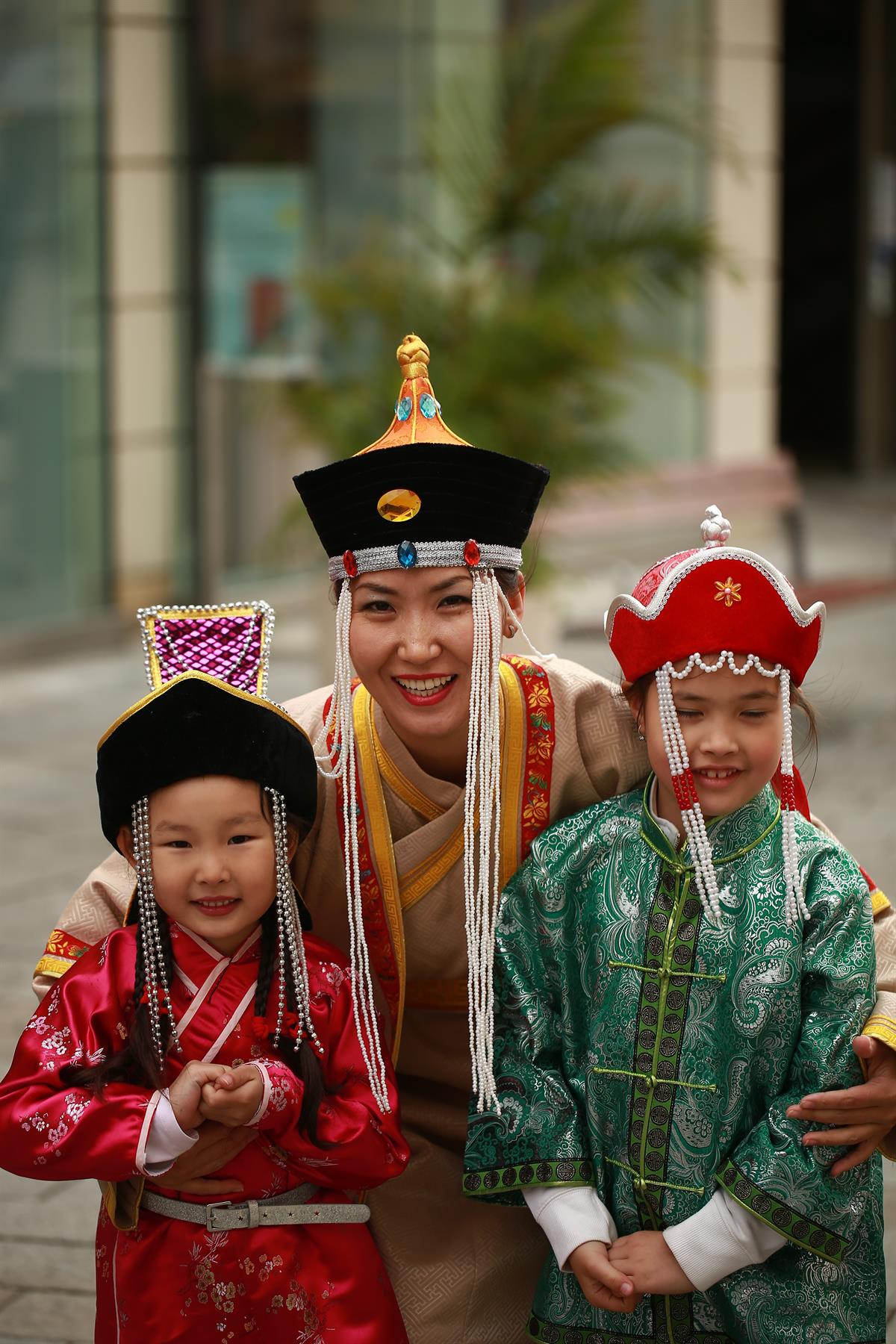 Das mongolische Naadam-Fest