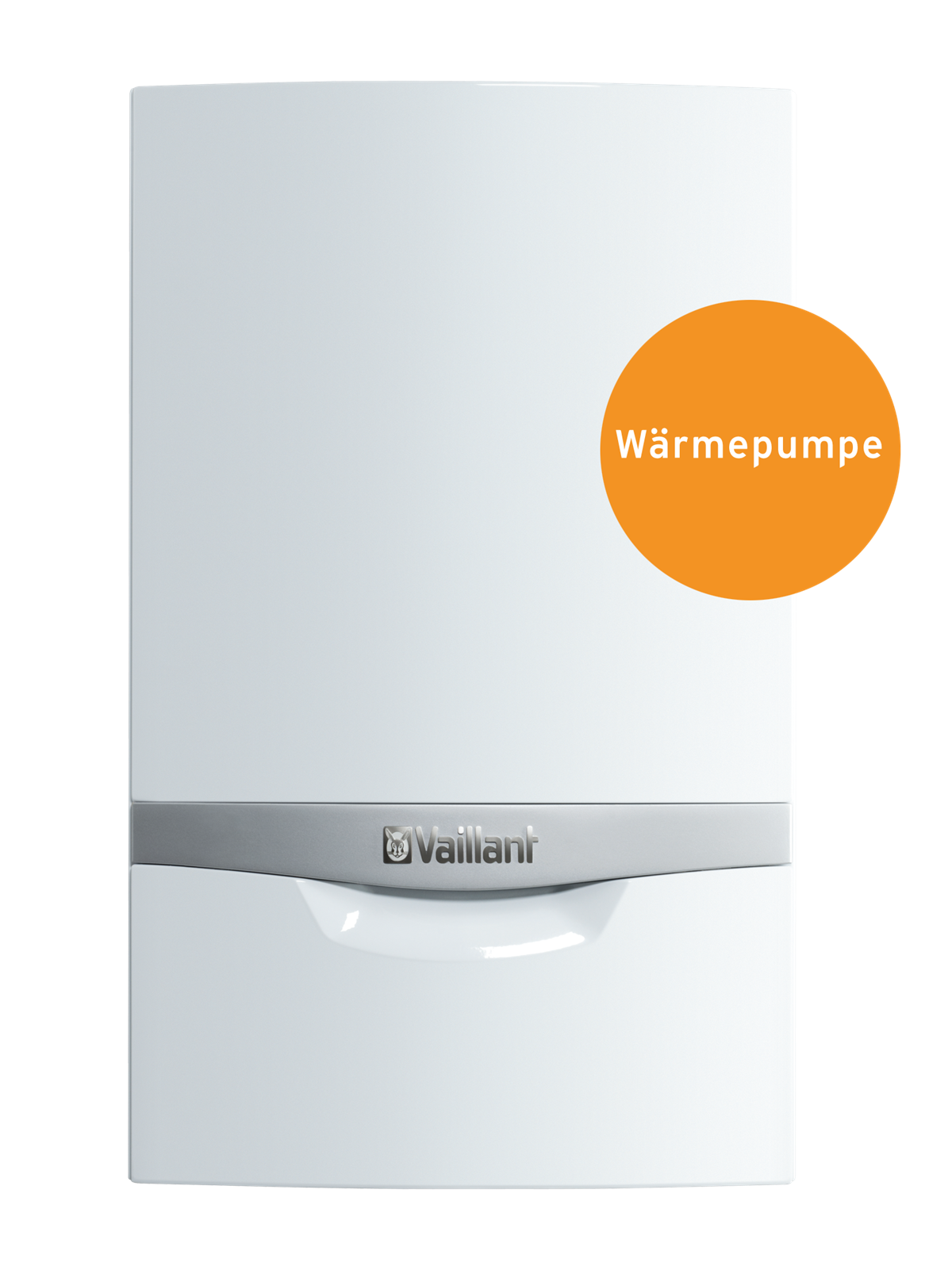Die neue Vaillant Wärmepumpe geoTHERM wird wie eine Kombitherme an der Wand installiert. 