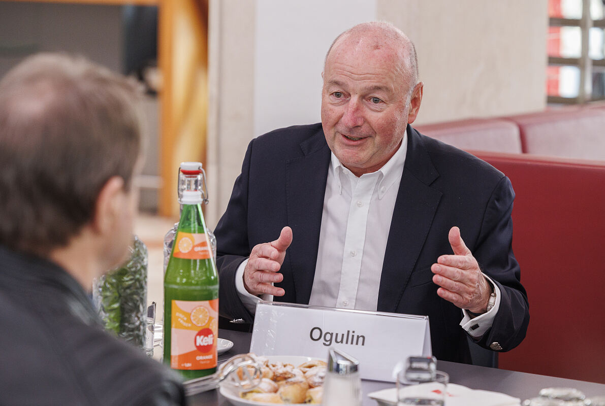 Helmut Ogulin, Obmann der Fachgruppe Entsorgungs- und Ressourcenmanagement der Wirtschaftskammer Wien