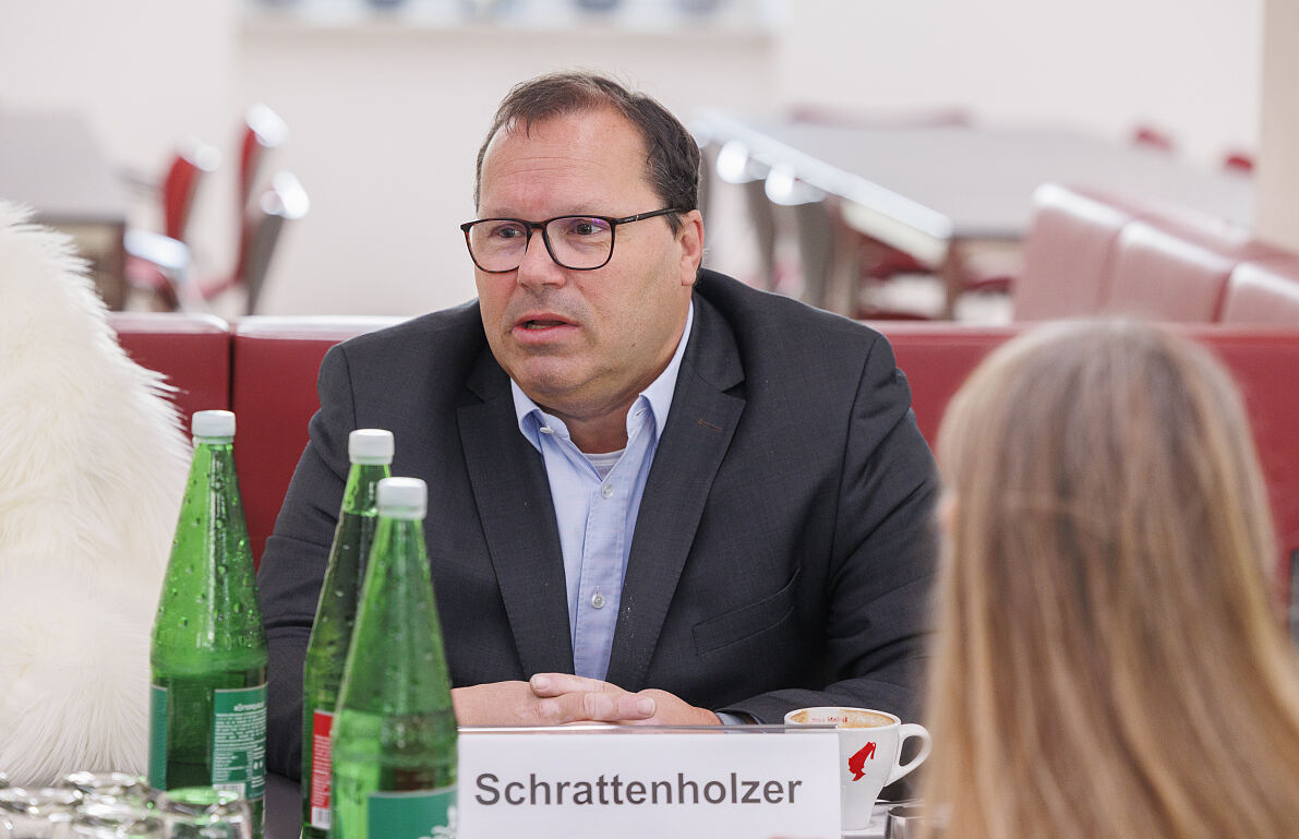 Peter Schrattenholzer, Ausschussmitglied in der Fachgruppe Entsorgungs- und Ressourcenmanagement der Wirtschaftskammer Wien