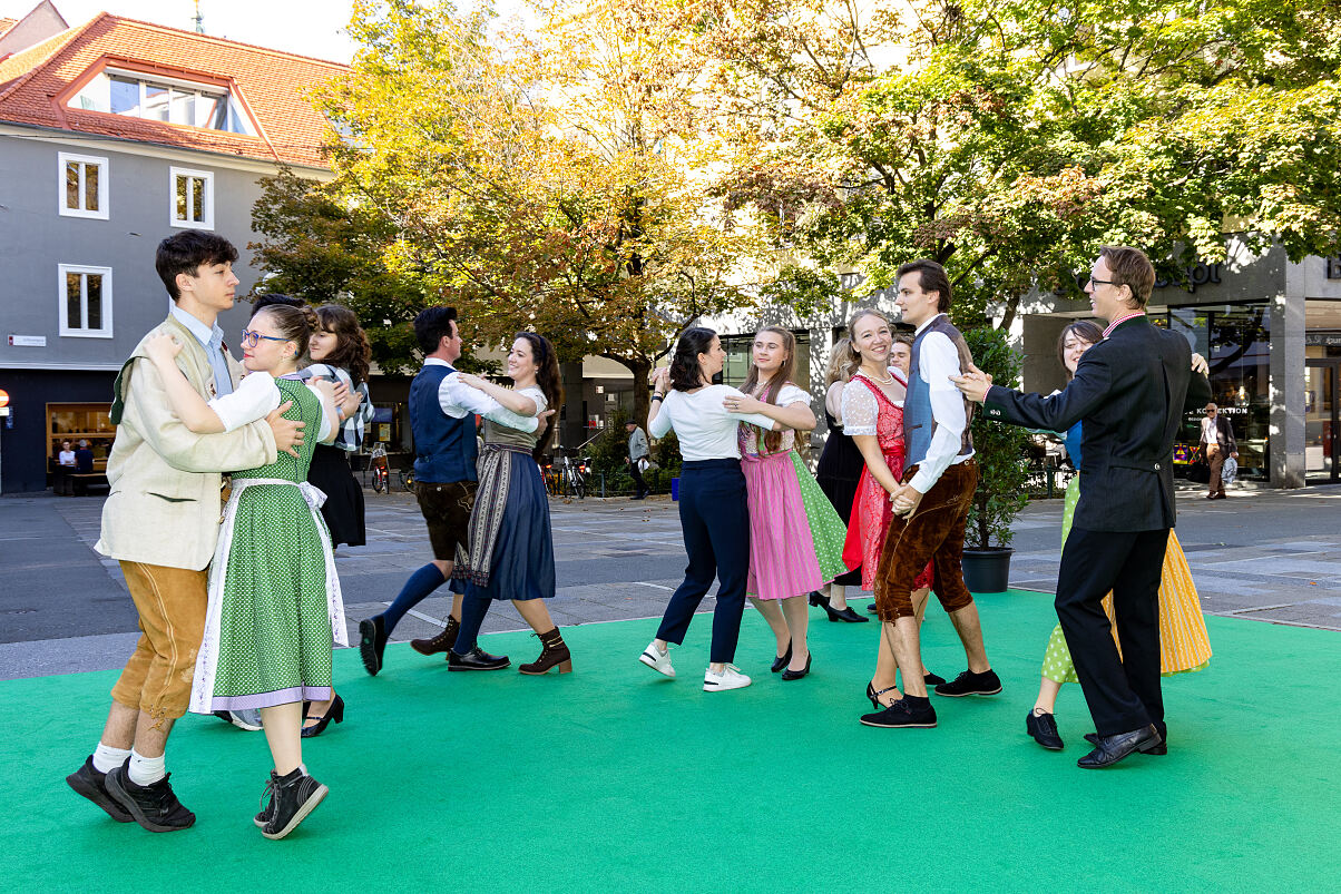 Erfolgreiches Tanz-Casting für den Steirerball 2024