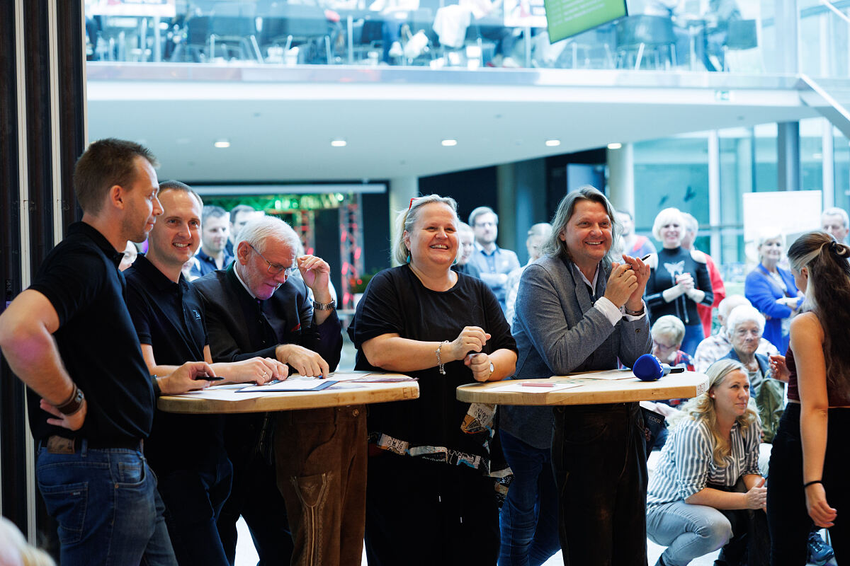 Die Jury beim Tanz-Casting für den Steirerball 2025 