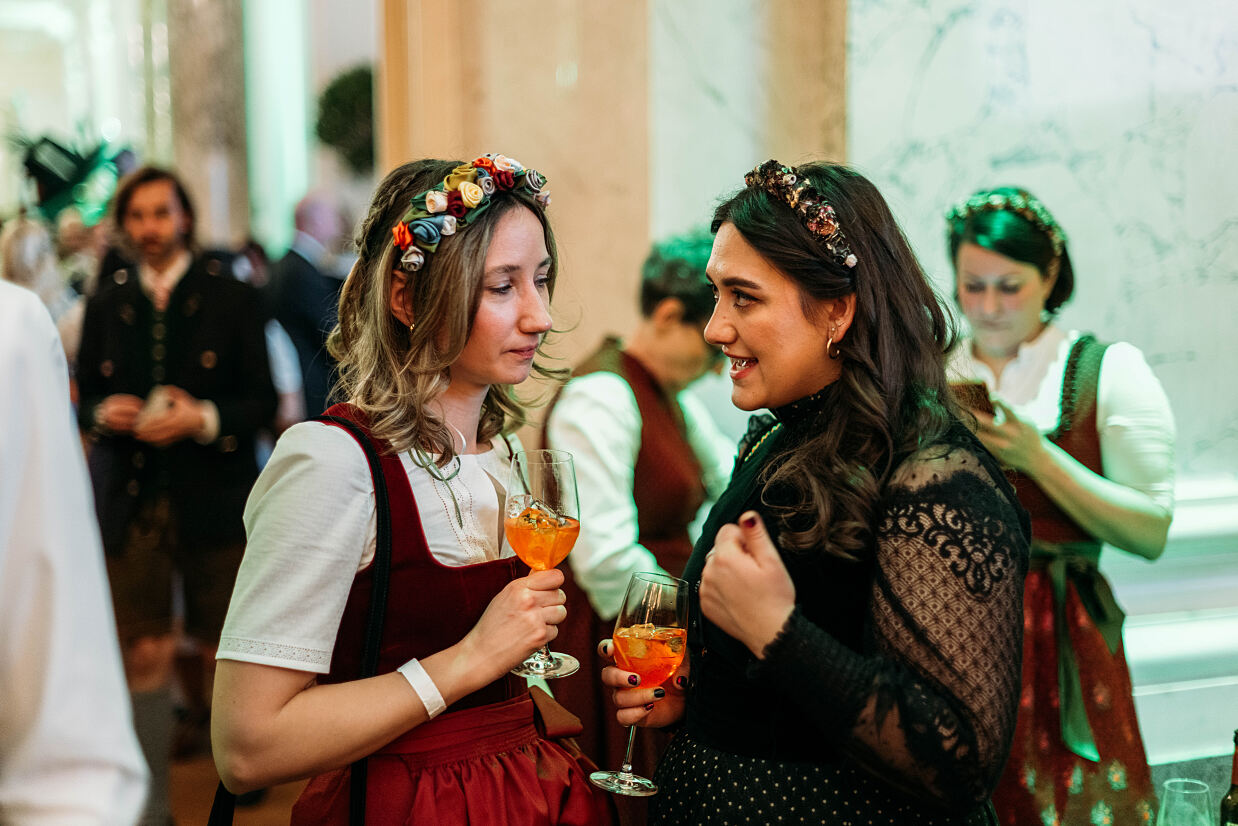 Smalltalk beim Steirerball 2026