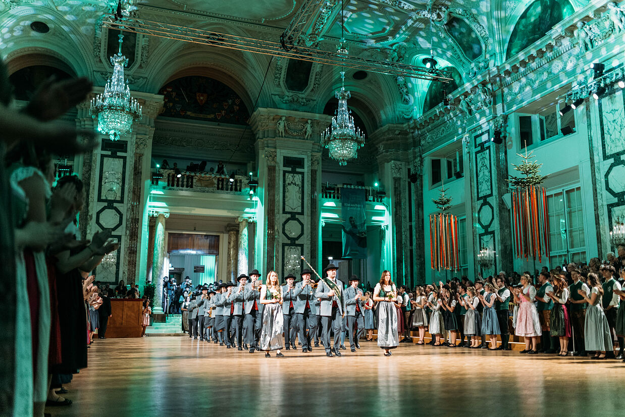 Stadtkapelle Fehring beim Steirerball 2026